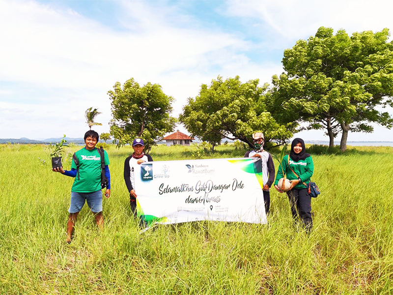 RawatBumi di Gili Dangar Ode, Sumbawa, NTB