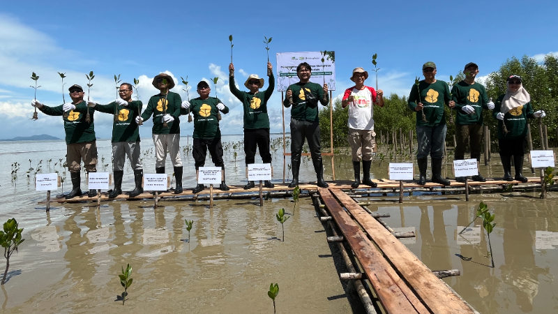 Event Penanaman oleh CSR - LindungiHutan